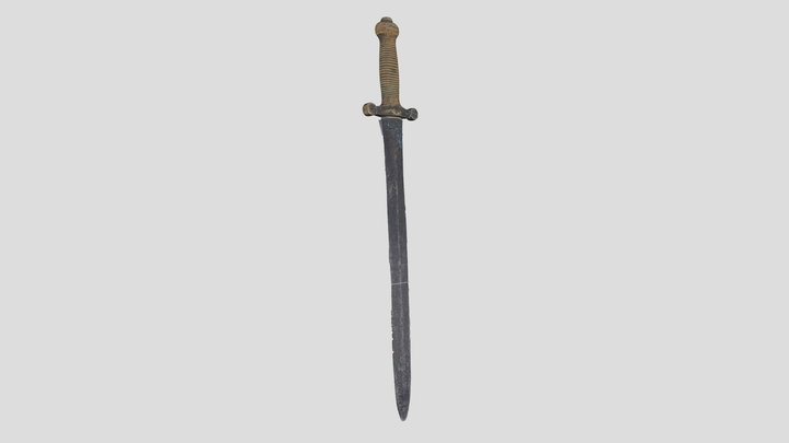Кзбр 109 Меч 3D Model