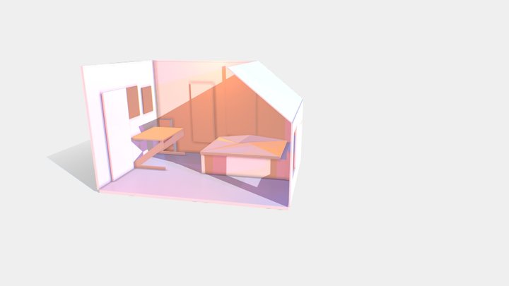 Atlas's Blockout room 3D Model