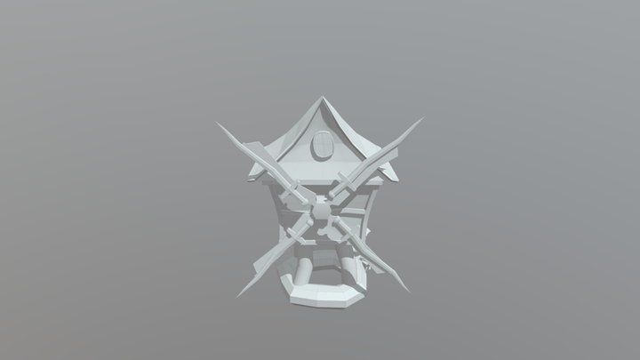 Fairytal Fights House Model 3D Model