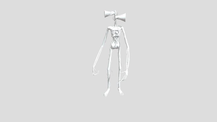 Siren Head (FOR FREE HAVE BONES) 3D Model