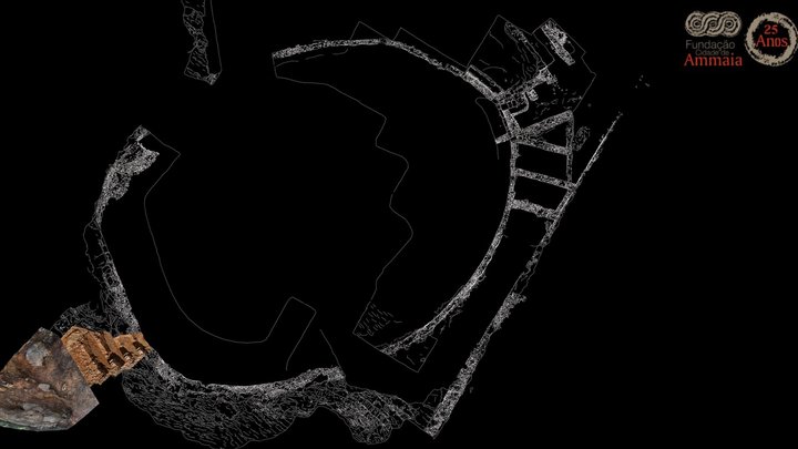 Cubículo do Anfiteatro 3D Model