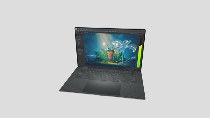 Precision 5570 3D Model