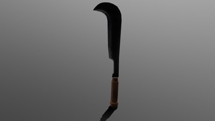 Felling Knife 3D Model
