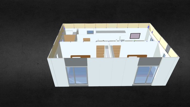 Dom Prostor 2 3D Model