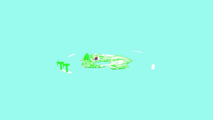 Ilyas Island City 3D Model