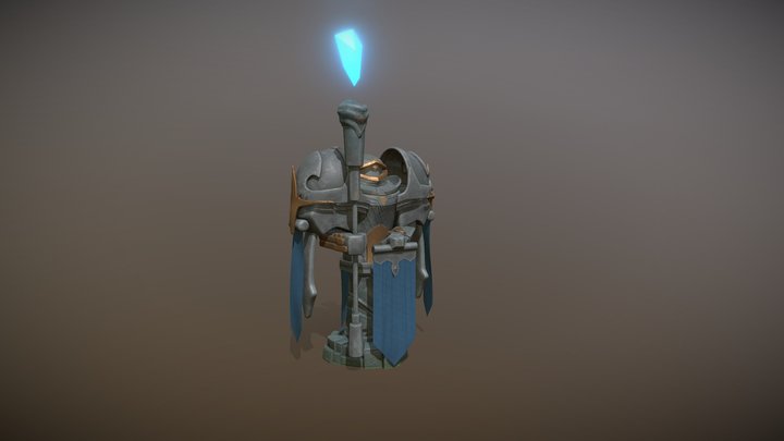 League of Legends Turret Model 3D Model