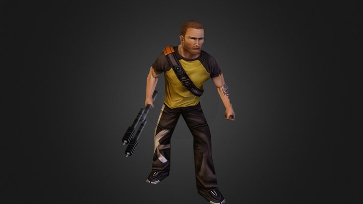 Cole Macgrath 3D Model