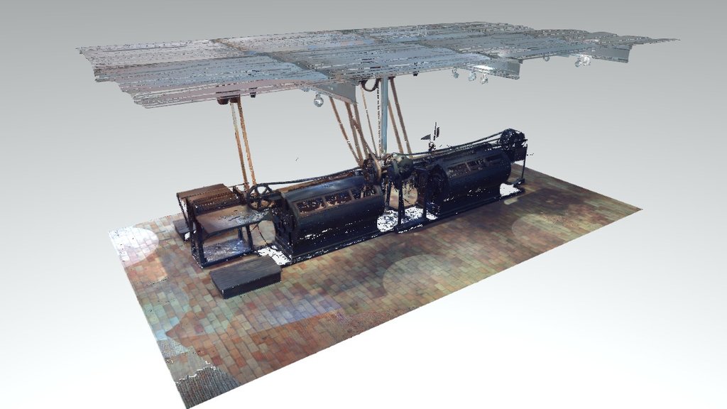 Vlasmachine - Texture museum - Kortrijk - 3D model by RealVisuals ...
