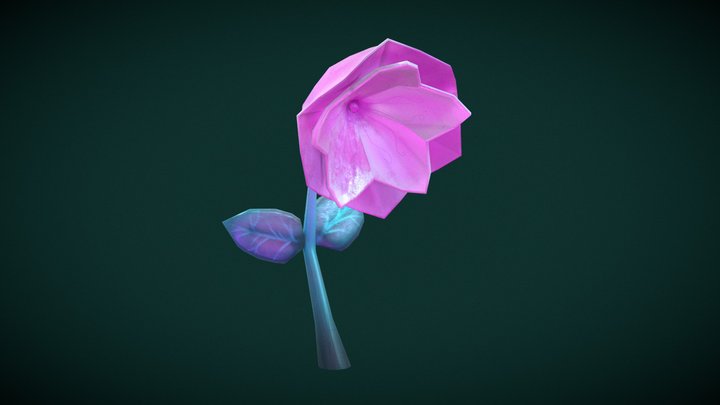 Project: LUCID's Spawn Flower 3D Model