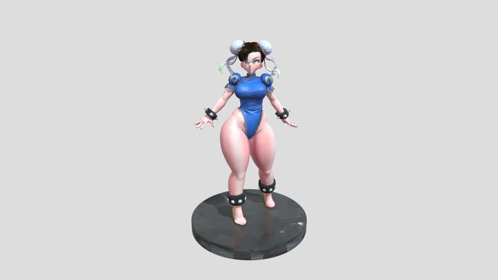 CHUN LI 3d 3D Model