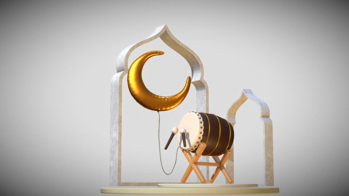 Ornament - Ramadhan Series 3D Model