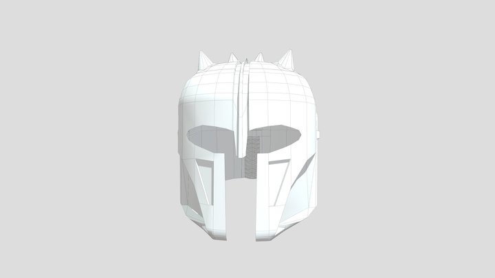 The Armorer Helm 3D Model