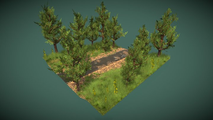Hiden Road Diorama