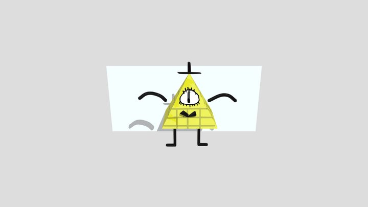 Bill Cypher Gravity Falls 3D Model 3D Model