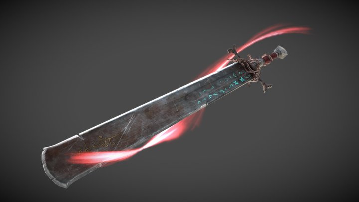 MARAIS EXECUTIONER'S SWORD 3D Model