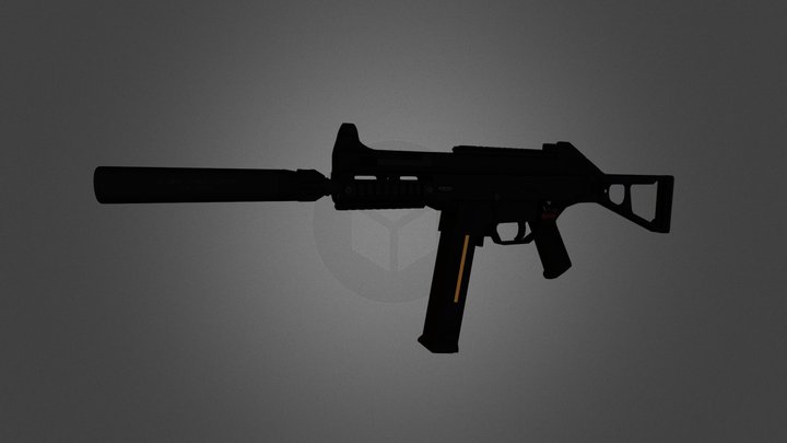 Heckler&Koch UMP 45 3D Model