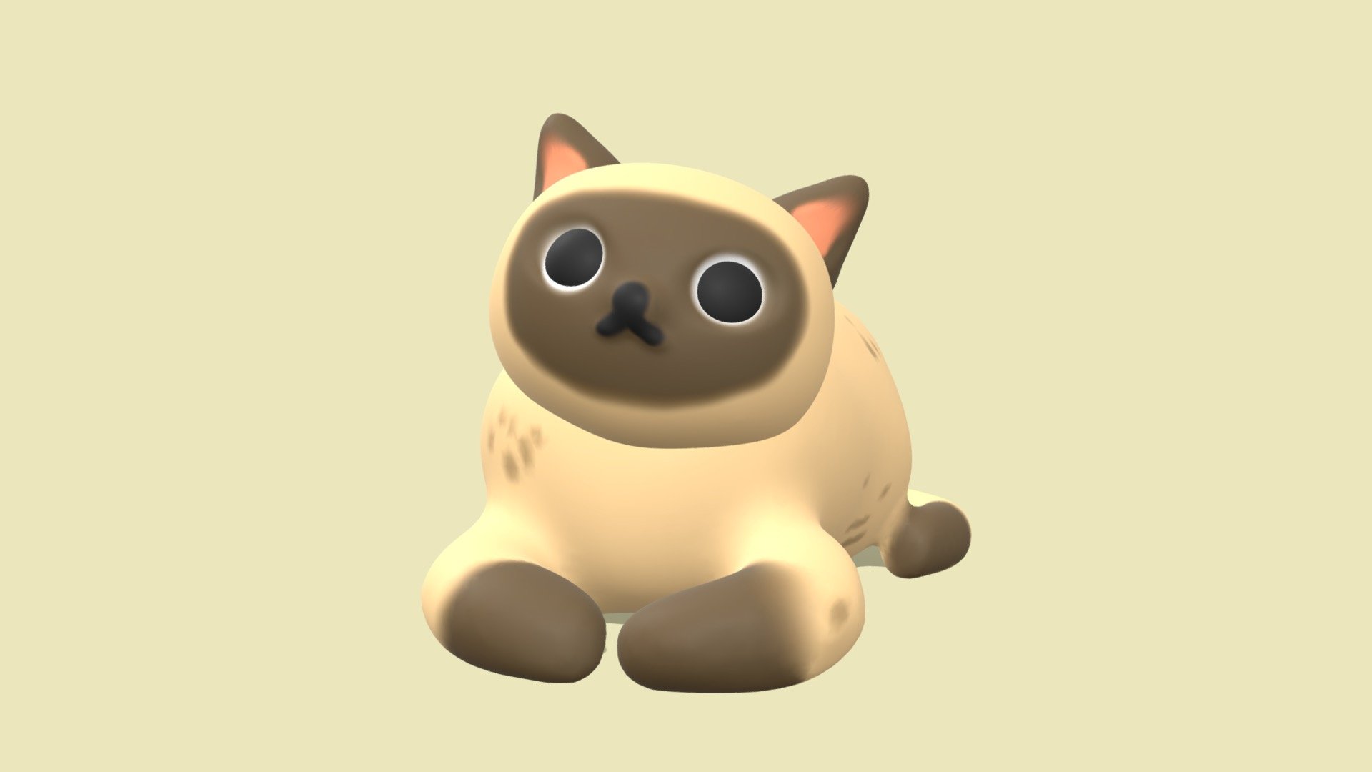 Honest Cat - 3D model by Meepy (@MeepyThon26) [ffe1e7f] - Sketchfab