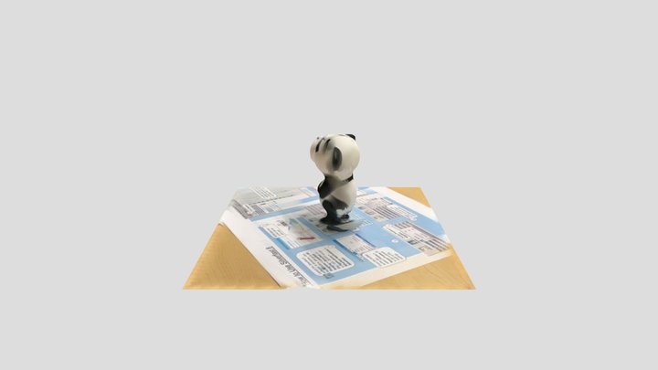 Panda Creep 3D Model