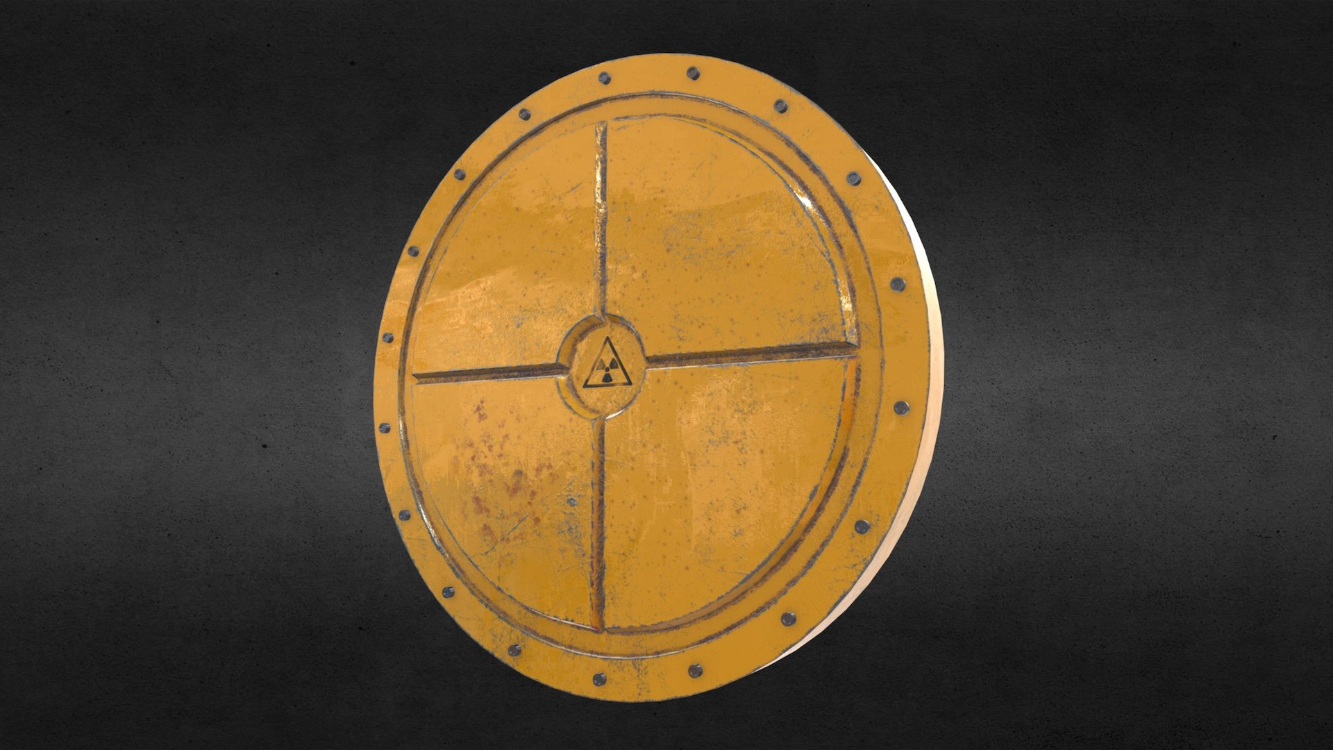 Radioactive Storage Facility  Door