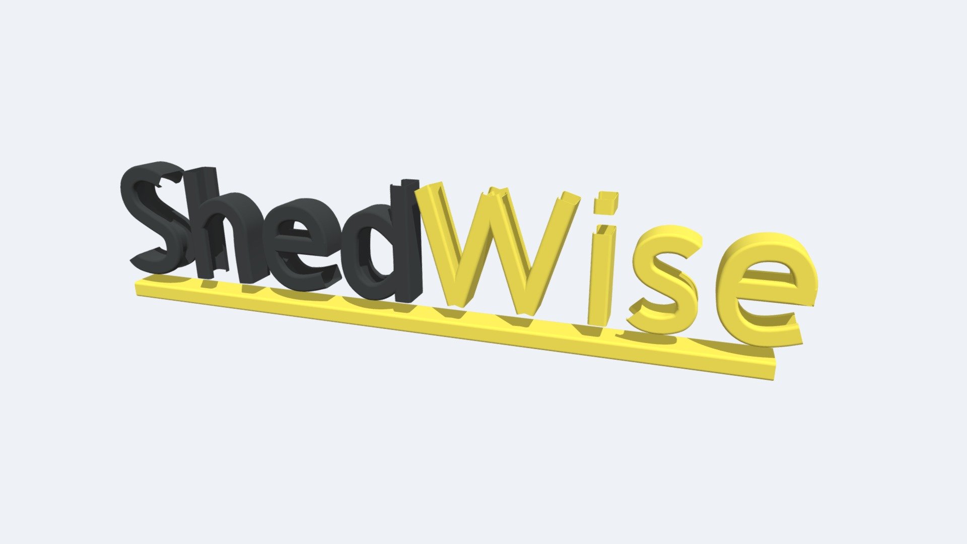 ShedWise Name — Sketchfab embed 3D viewer