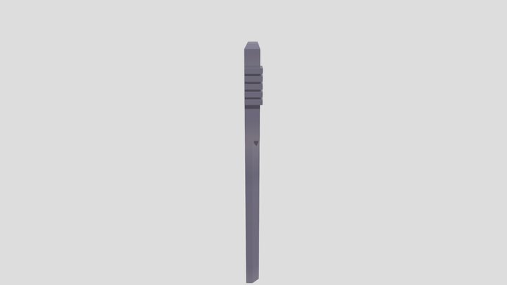 Stay Cheesy Games GB Cartridge (lowpoly) 3D Model