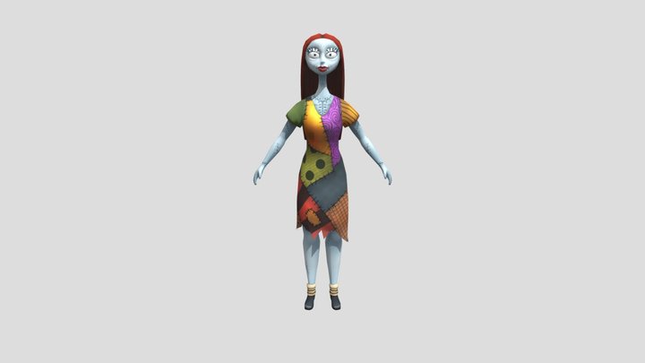 Sally F. Skellington 3D Model