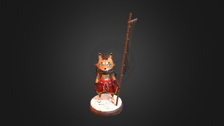 Dog 3D Model