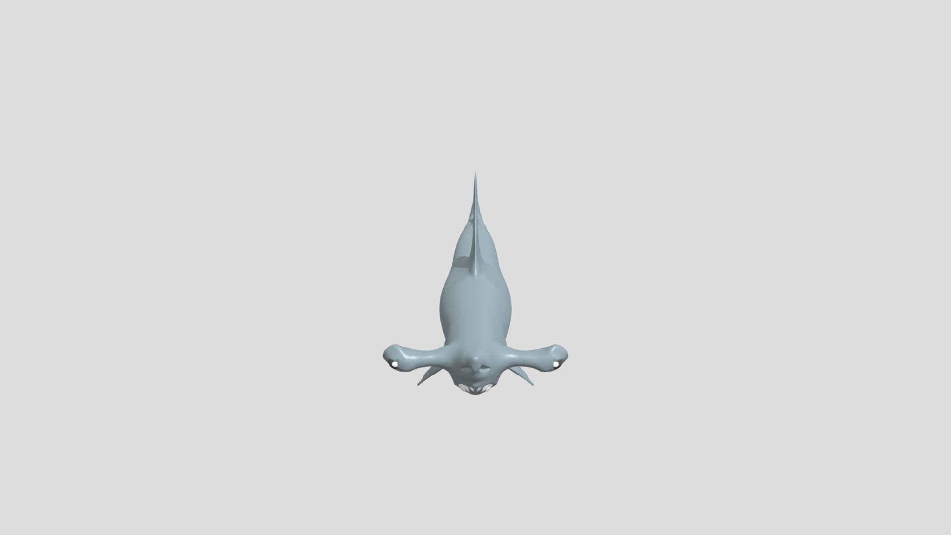 Hammerhead Shark - First attempt at sculpting