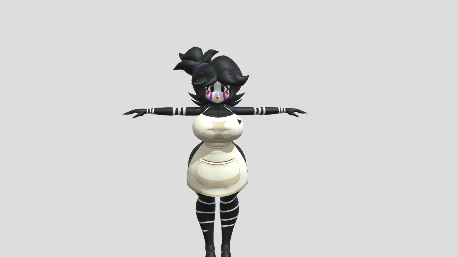 Marionette Chiku Apron - Download Free 3D model by dwall8611 [ffe7837 ...