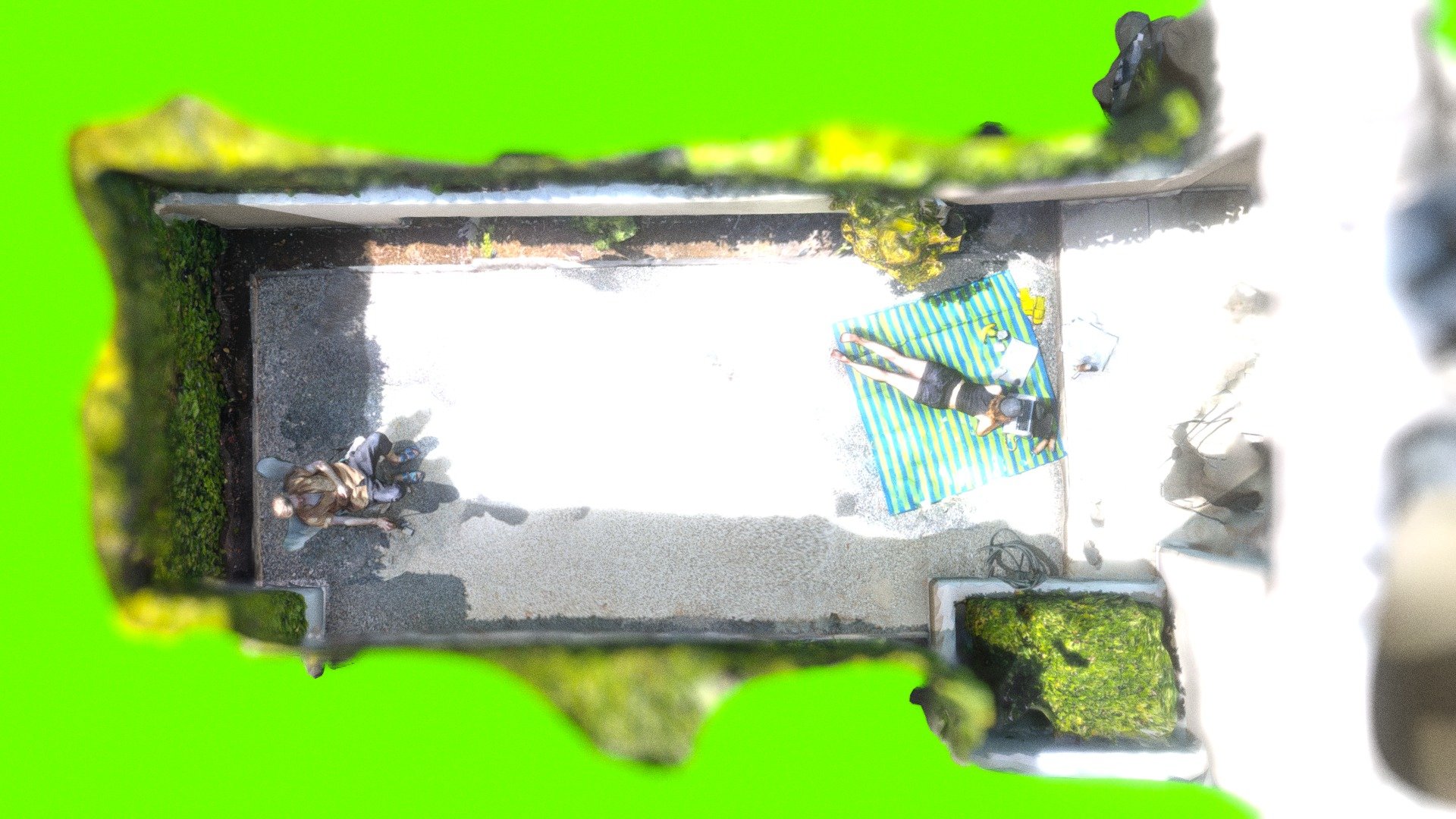Aug 8, 2024 at 10:37 AM, Mackey Apt. Garden — Sketchfab embed 3D viewer