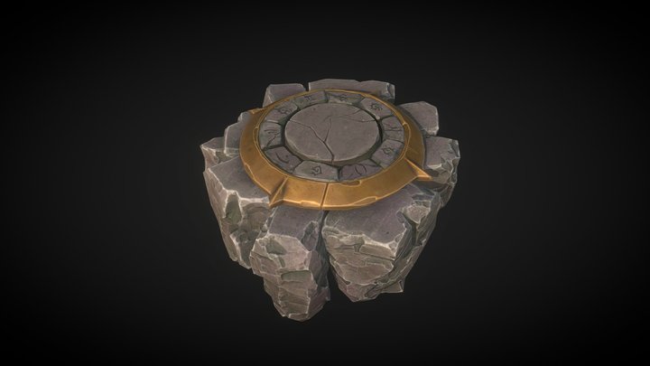 Heroes Rock Platform 3D Model