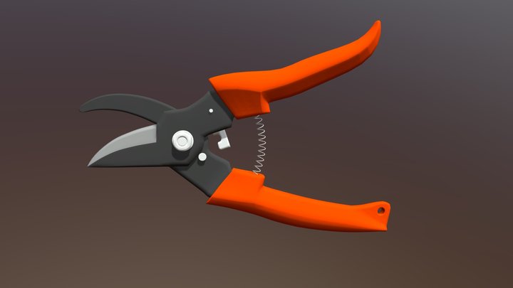 Pruning shears 3D Model