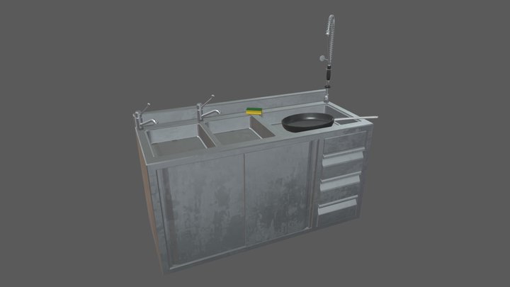 Cookware Set 03 3D Model