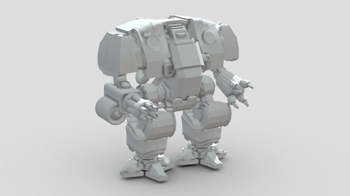 Redemptor-Class-Dreadnought (WH40K) 3D Model