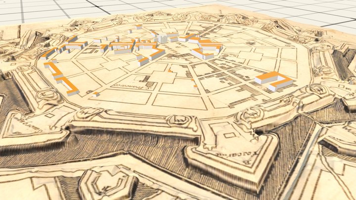 Palmanova Rinascimentale 3D Model