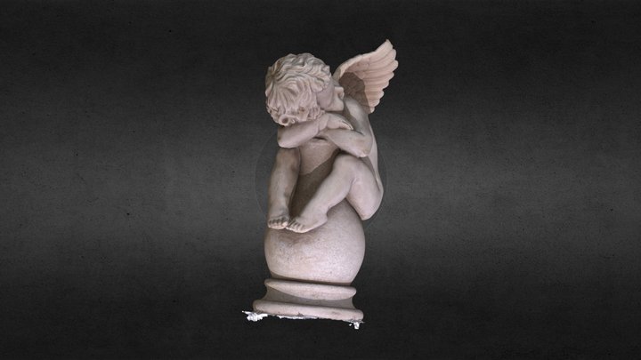 Statue angel 3D Model