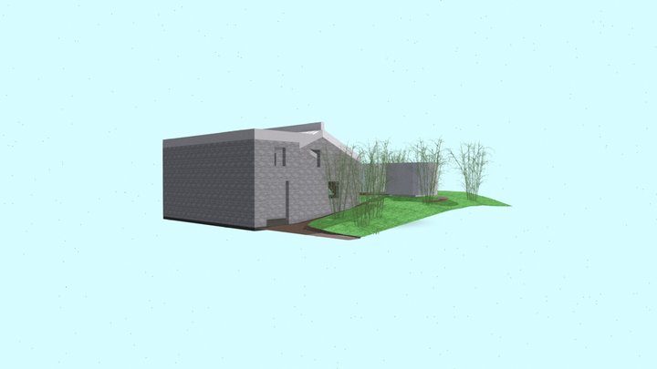wong family house base model 0120b 3D Model