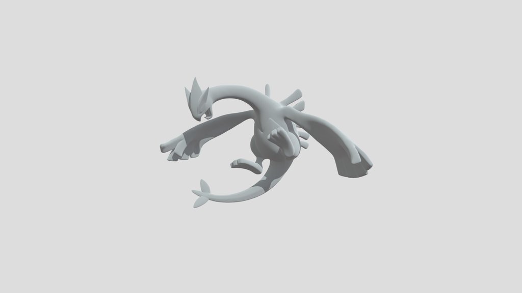 Lugia in Flight