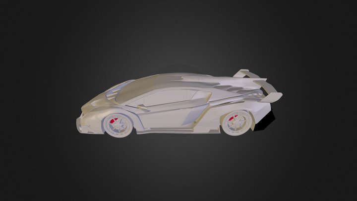 Lamborghini Veneno 3D Model