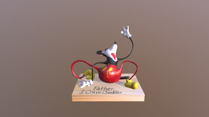 FATHER I CRAVE CHEDDAR 3D Model