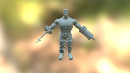 Father Maromba 3D Model