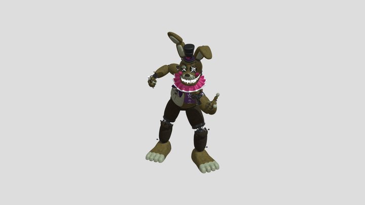 Springbonnie By Ozzy 3D Model