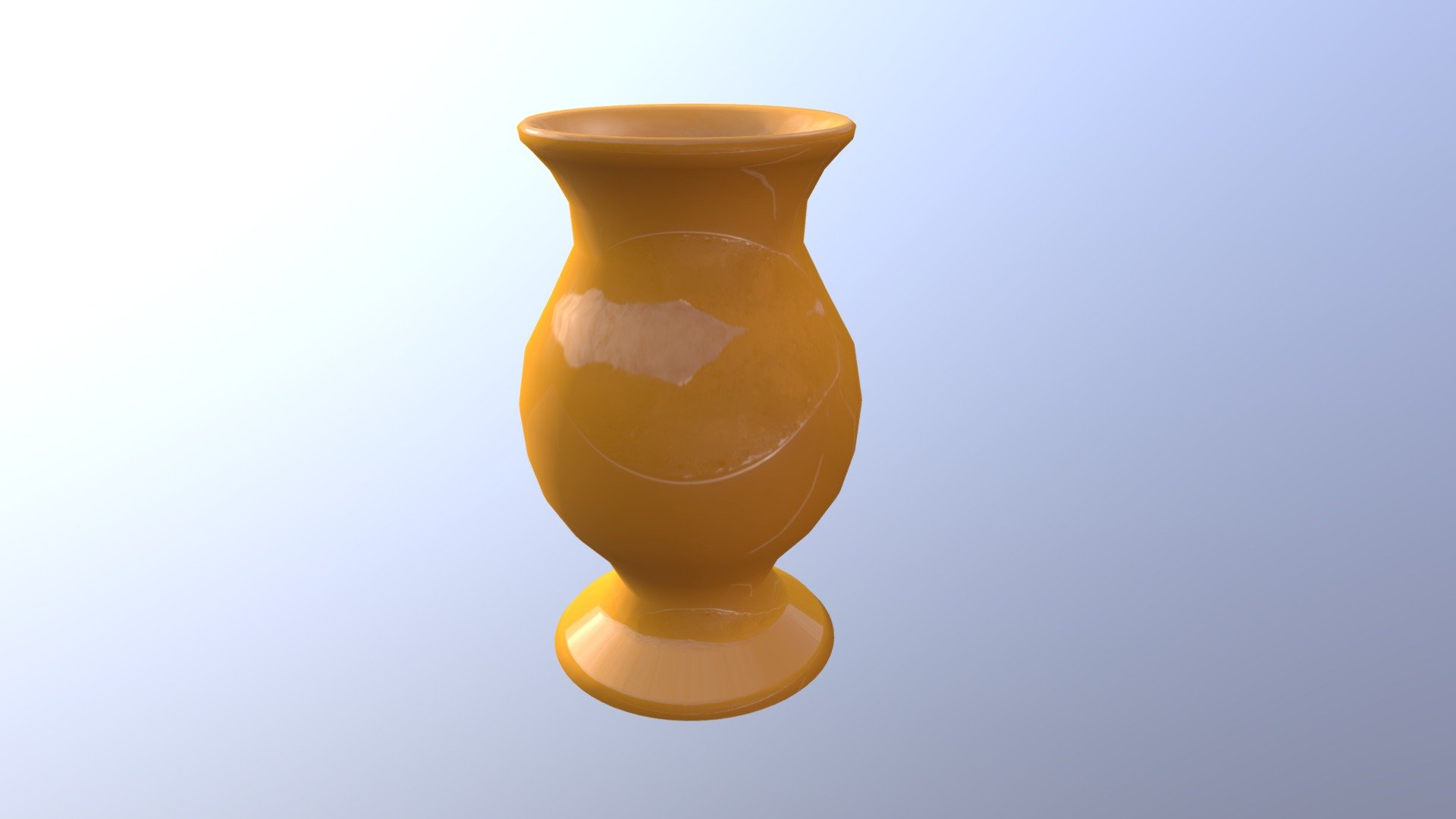 Vaso giallo