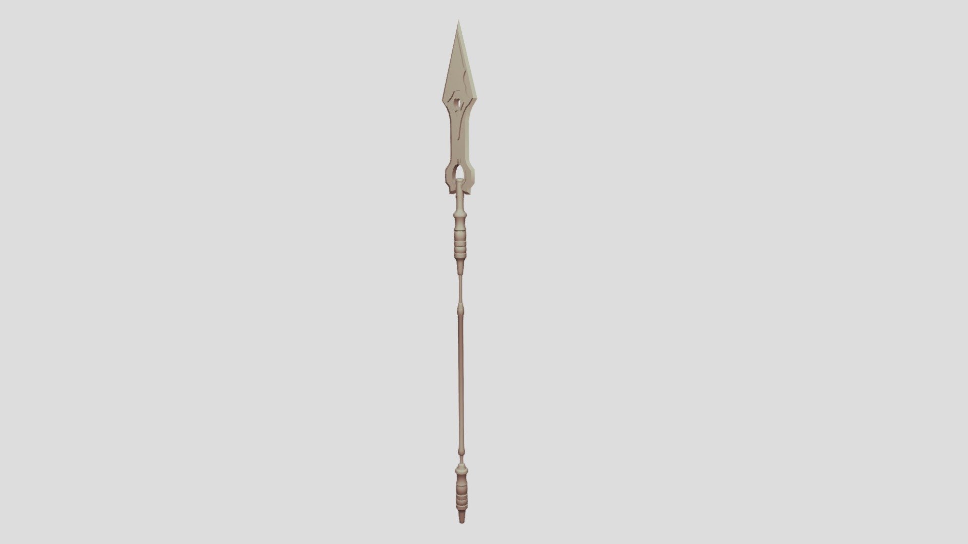 Spear - 3D model by matteoferoz [ffedad3] - Sketchfab