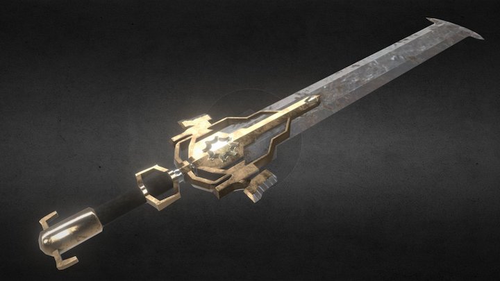 heavy sword 3D Model