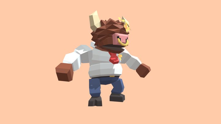 Musa Simia | Oliver 3D Model