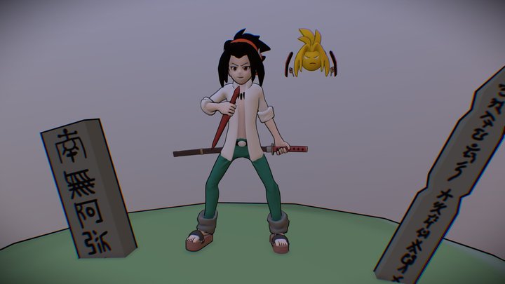 Yoh Asakura 3D Model