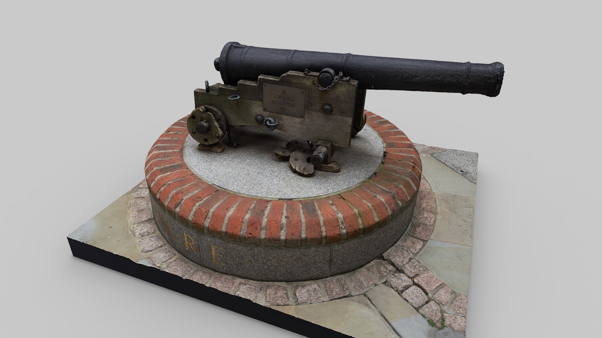 Gunpowder Square Cannon