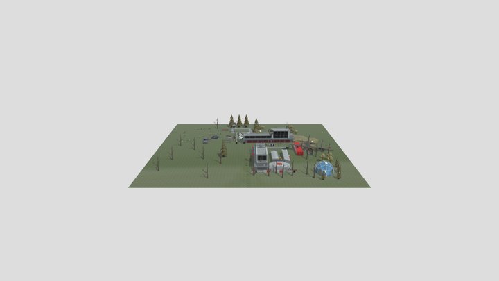 RaceF [Chicken gun] – Modello 3D gratuito STL