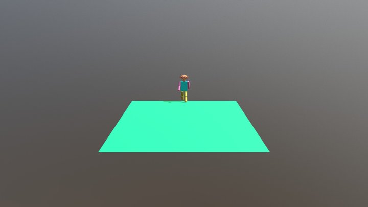 monkey walking by ajwad 3D Model